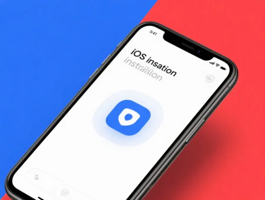 iOS 安装流程示意